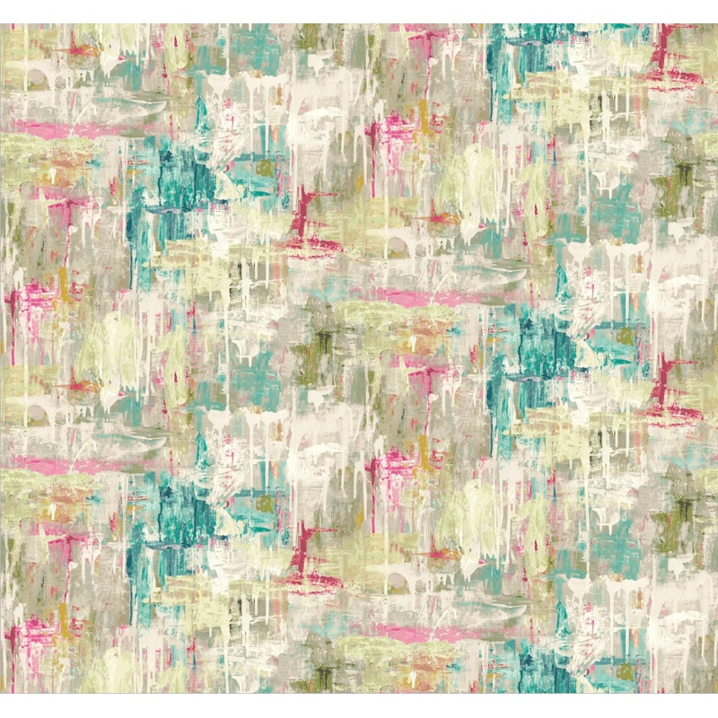 Edinburgh Weavers Abstract Teal