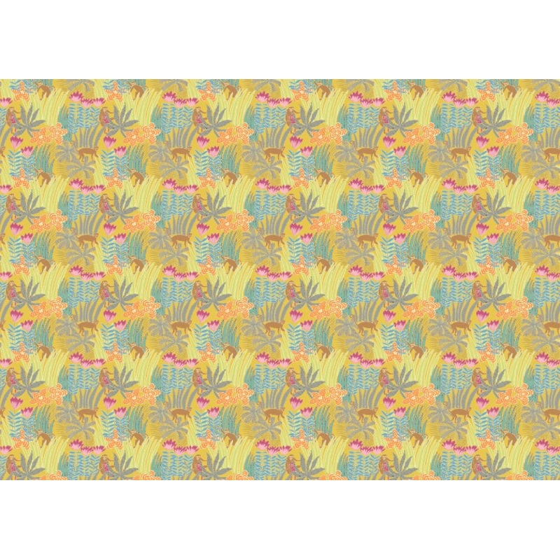 Edinburgh Weavers Jungle Mustard