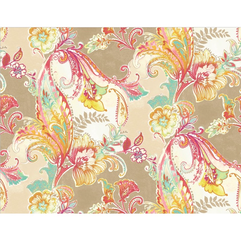 Edinburgh Weavers Lucia Red-beige