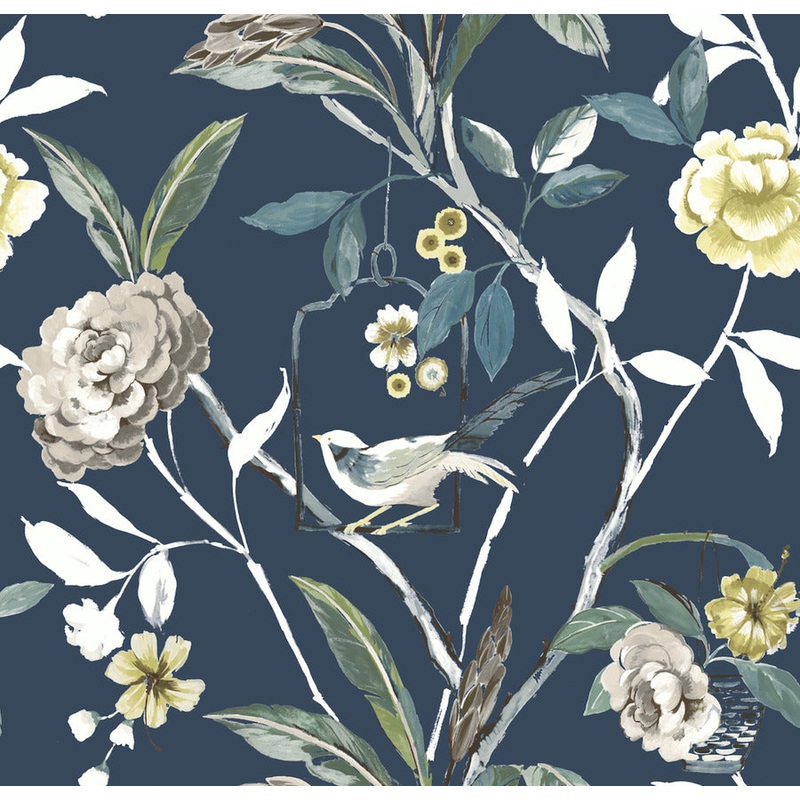 Edinburgh Weavers Abigail Navy
