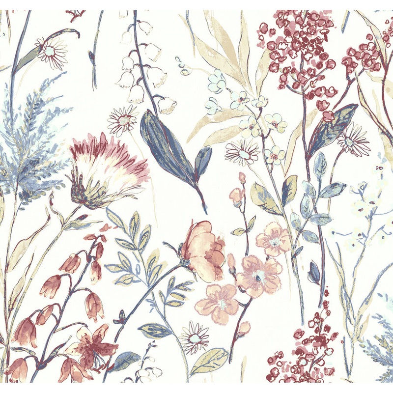 Edinburgh Weavers Botanical Cornflower