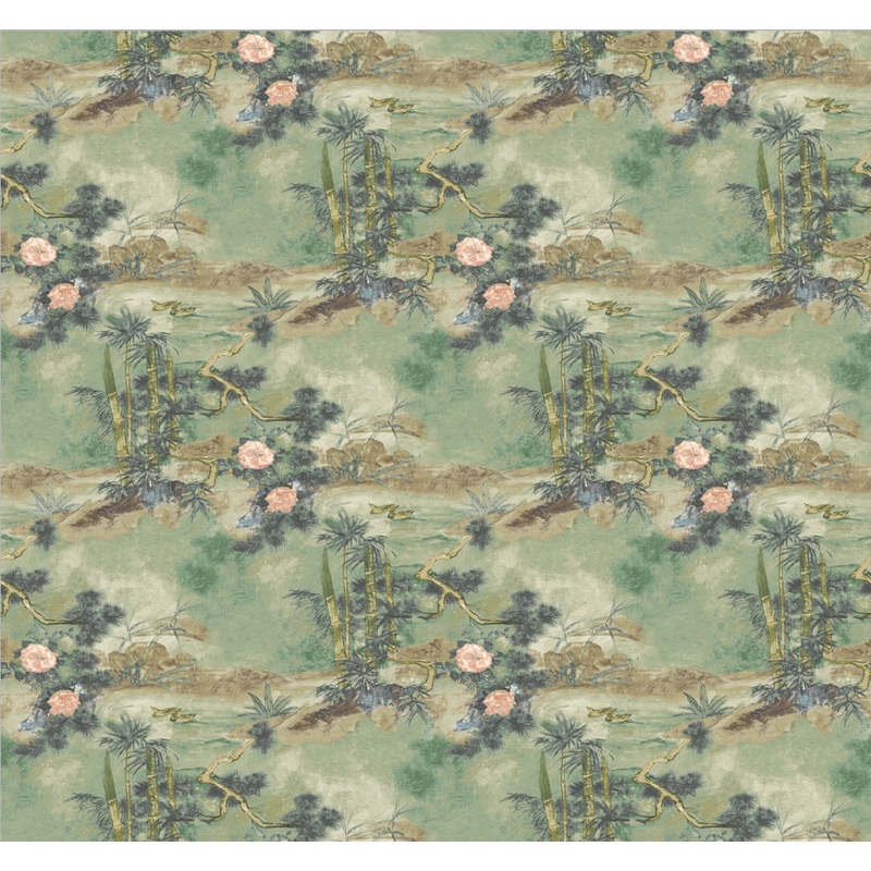 Edinburgh Weavers Fuji Verdigris