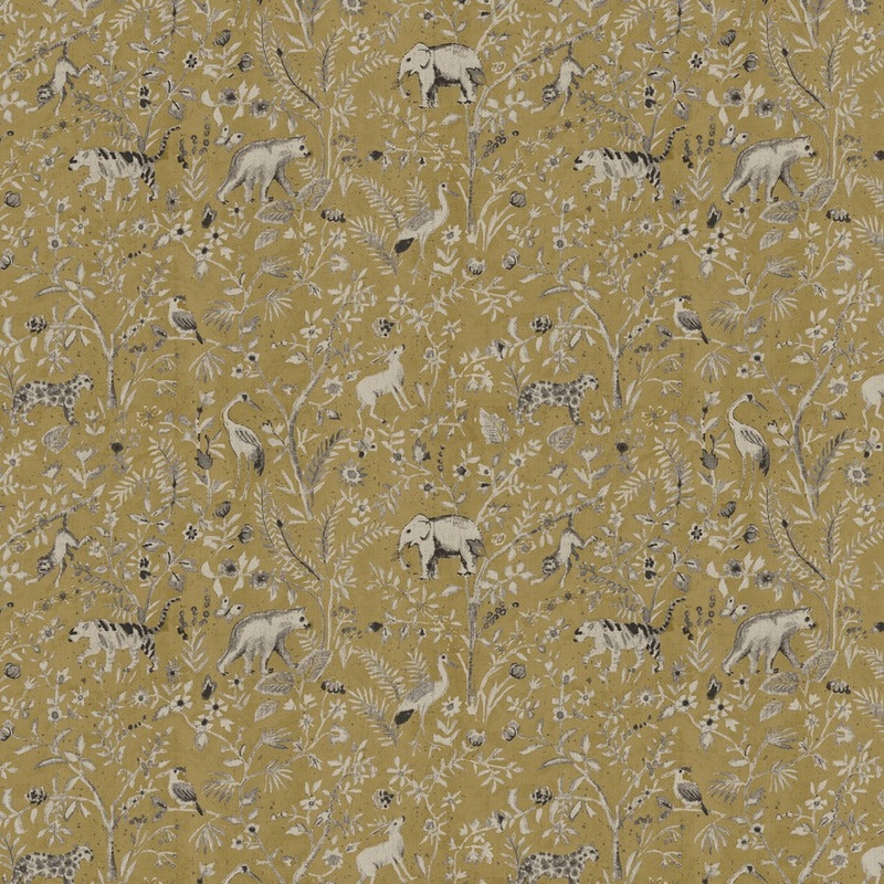 Edinburgh Weavers Rajah Mustard