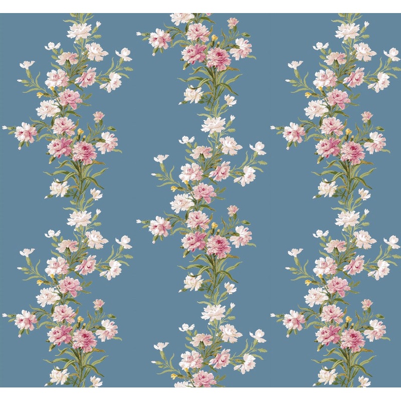 Edinburgh Weavers Carnation Cobalt